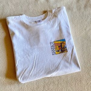 Vintage 90s Sante Fe Historical Art T Shirt